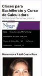 Mobile Screenshot of matematicafacilcr.com